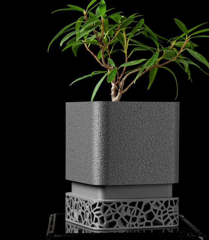 Vori Square square indoor planter, product view 2