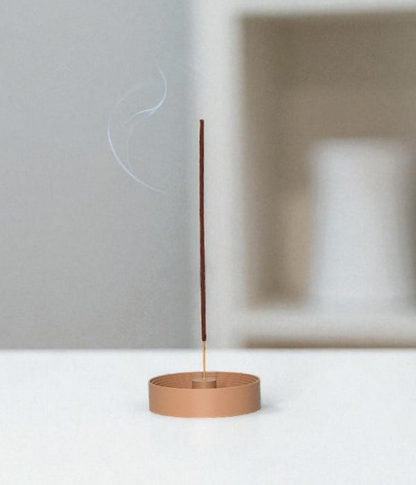 Minimalist Incense Holder "Zen Ring"–Vertical Ash Catcher,3D-Printed Stand for Incense Sticks,Modern Home Decor,Meditation & Relaxation Gift