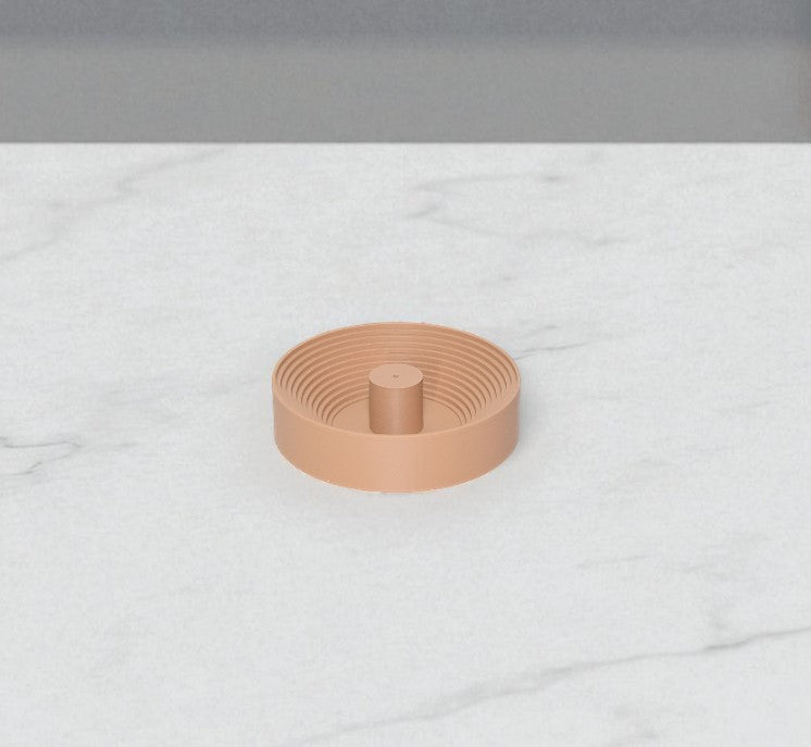 Minimalist Incense Holder "Zen Ring"–Vertical Ash Catcher,3D-Printed Stand for Incense Sticks,Modern Home Decor,Meditation & Relaxation Gift