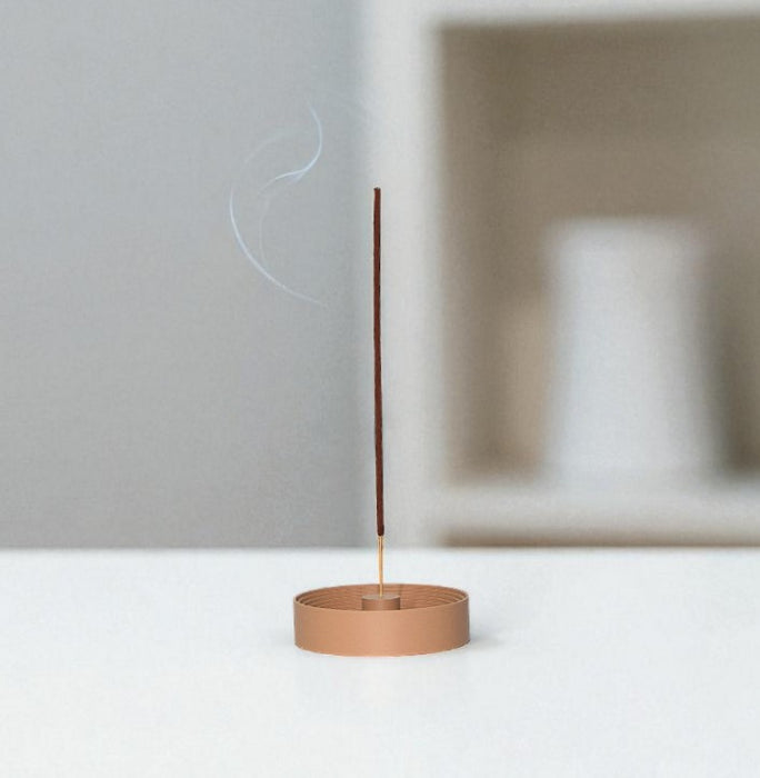 Minimalist Incense Holder "Zen Ring"–Vertical Ash Catcher,3D-Printed Stand for Incense Sticks,Modern Home Decor,Meditation & Relaxation Gift