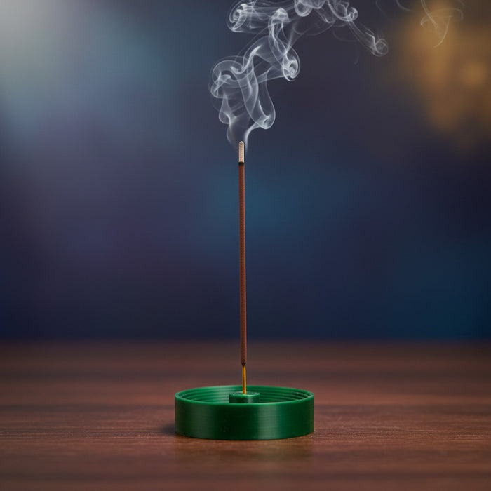 Minimalist Incense Holder "Zen Ring"–Vertical Ash Catcher,3D-Printed Stand for Incense Sticks,Modern Home Decor,Meditation & Relaxation Gift
