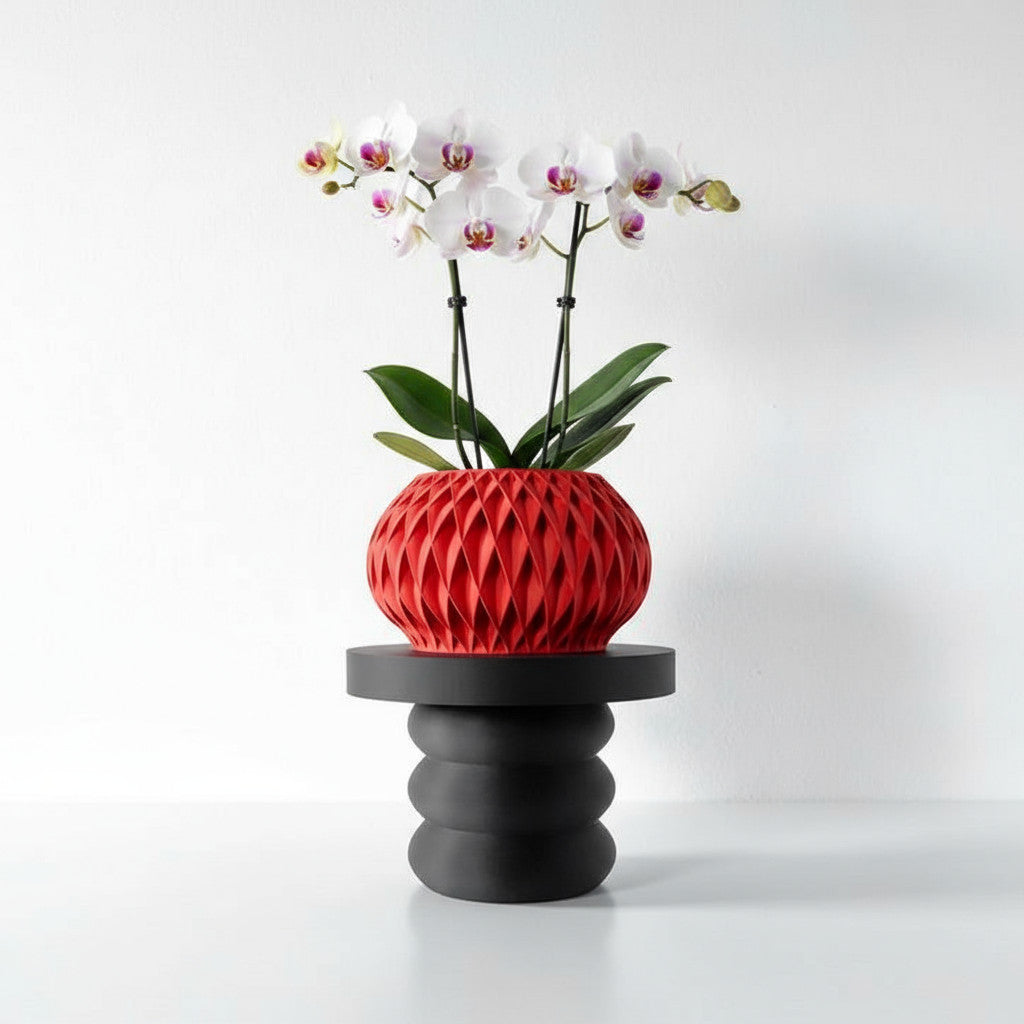 Arik pedestal plant stand for indoor planters