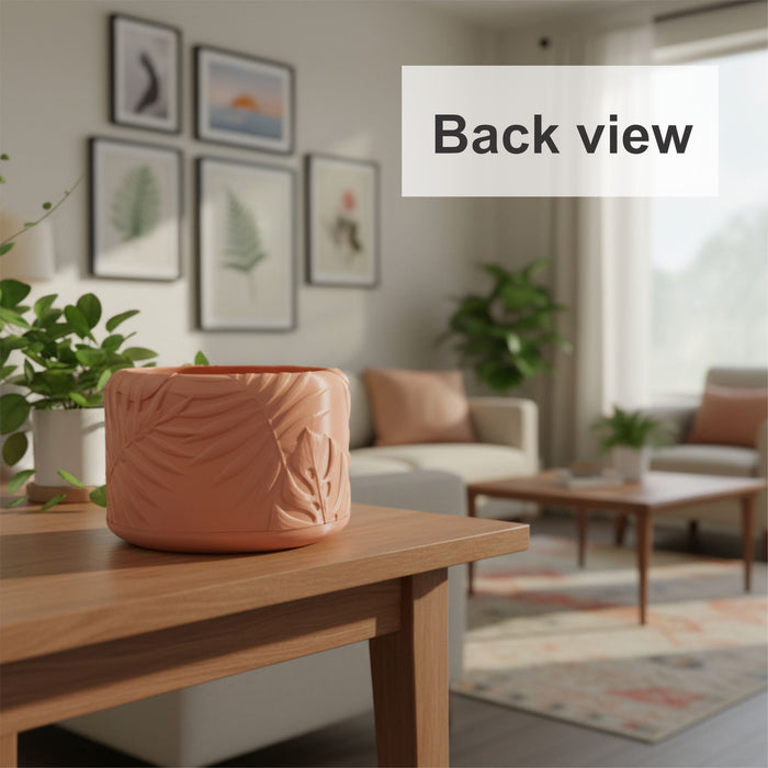 Planter Pot "Tropica" – 3D Printed Decorative Plant Pot with Drainage Options