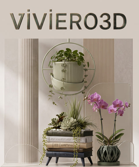 Viviero3D modern indoor planters, vases and plant stands
