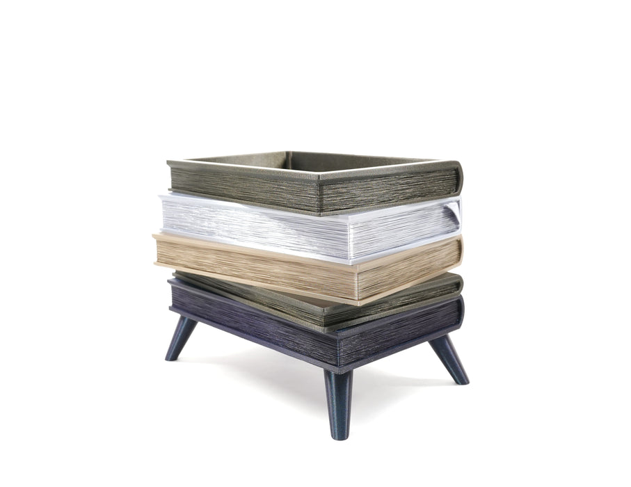 Personalized Book Planter with Legs "Orven 6" | Custom Text & Colors