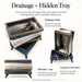 Book Planter with Legs “Orven 5” | Custom Book Colors — product image 3