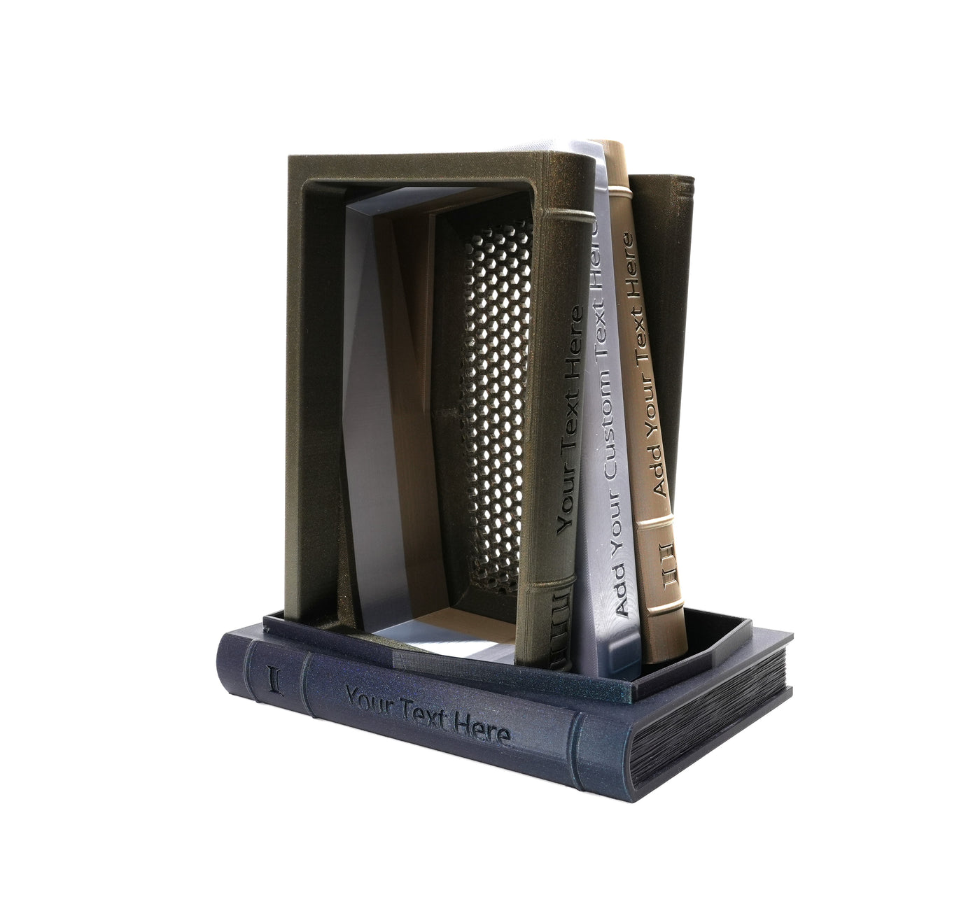 Personalized Book Planter “Orven 6” | Custom Text & Colors
