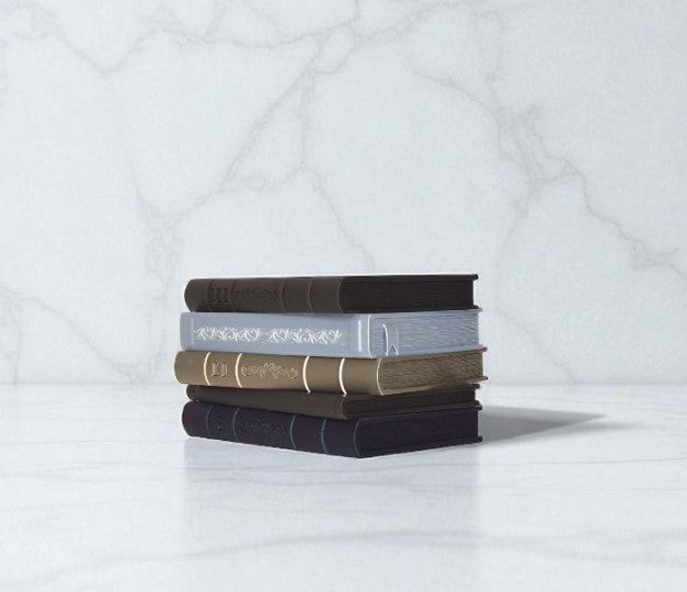 Book Planter Pot Orven – Unique 3D Printed Planter Pot in the Shape of Classic Books,Succulent Pots, Decorative Flower Pots, Large Plant Pot