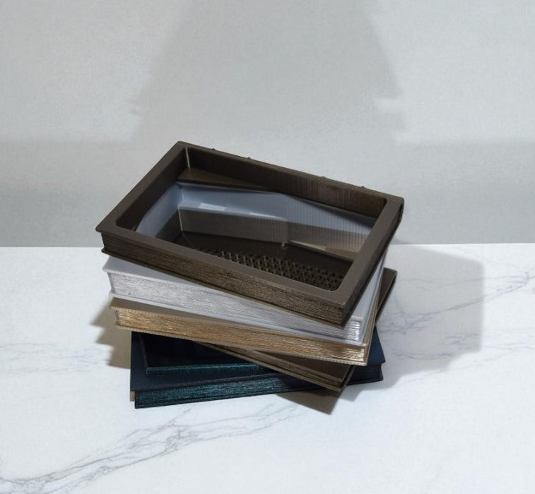 Book Planter Pot Orven – Unique 3D Printed Planter Pot in the Shape of Classic Books,Succulent Pots, Decorative Flower Pots, Large Plant Pot