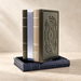Orven 2 3D printed book planter highlighting stacked book spines and Roman numeral details