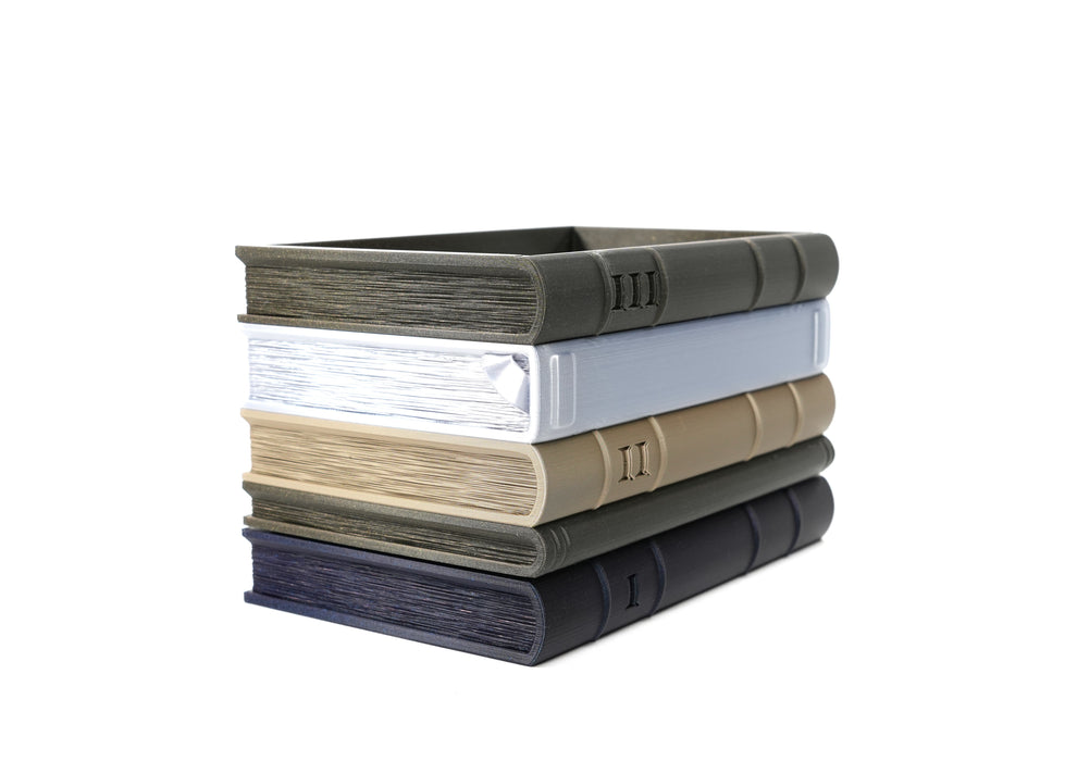 Book Stack Planter “Orven 2” | Custom Book Colors — product image 2