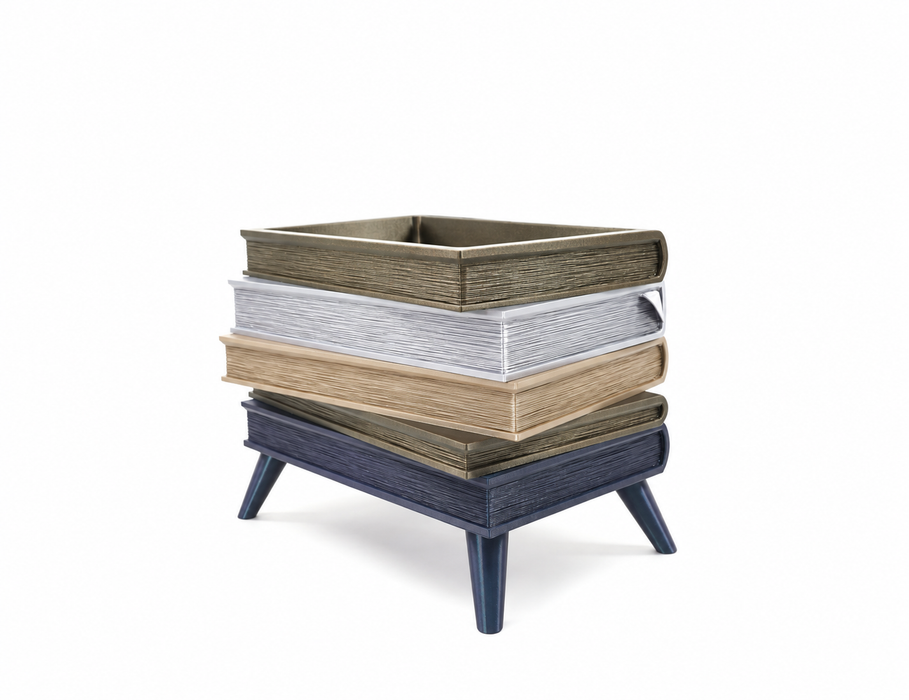 Personalized Book Planter with Legs “Orven 6” | Custom Text — product image 9
