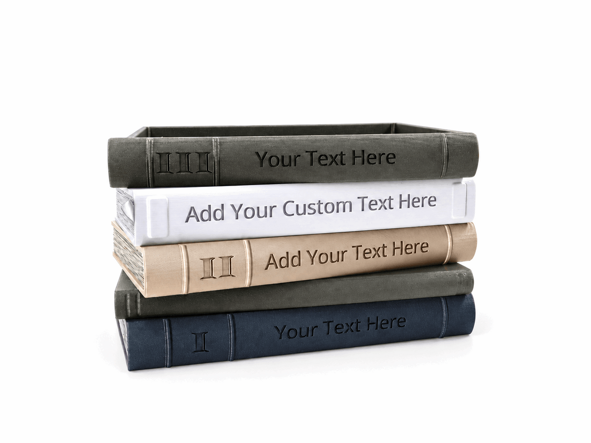 Personalized Book Planter “Orven 6” | Custom Text & Colors — product image 5