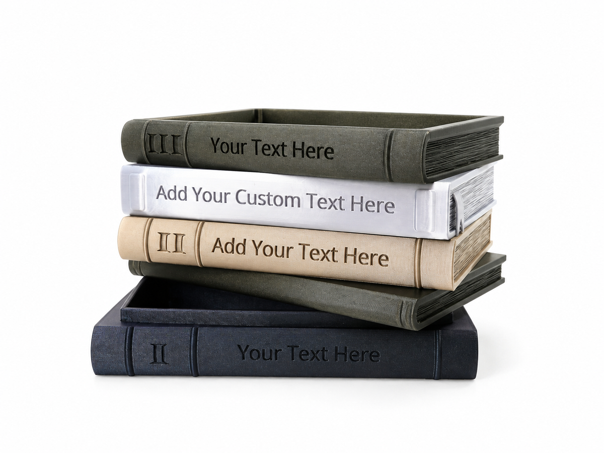 Personalized Book Planter “Orven 6” | Custom Text & Colors — product image 8