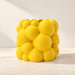 Bubble decorative bubble planter featuring volumetric rounded bubble texture