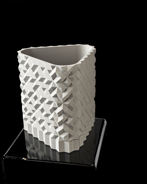 Cobble II geometric planter product view