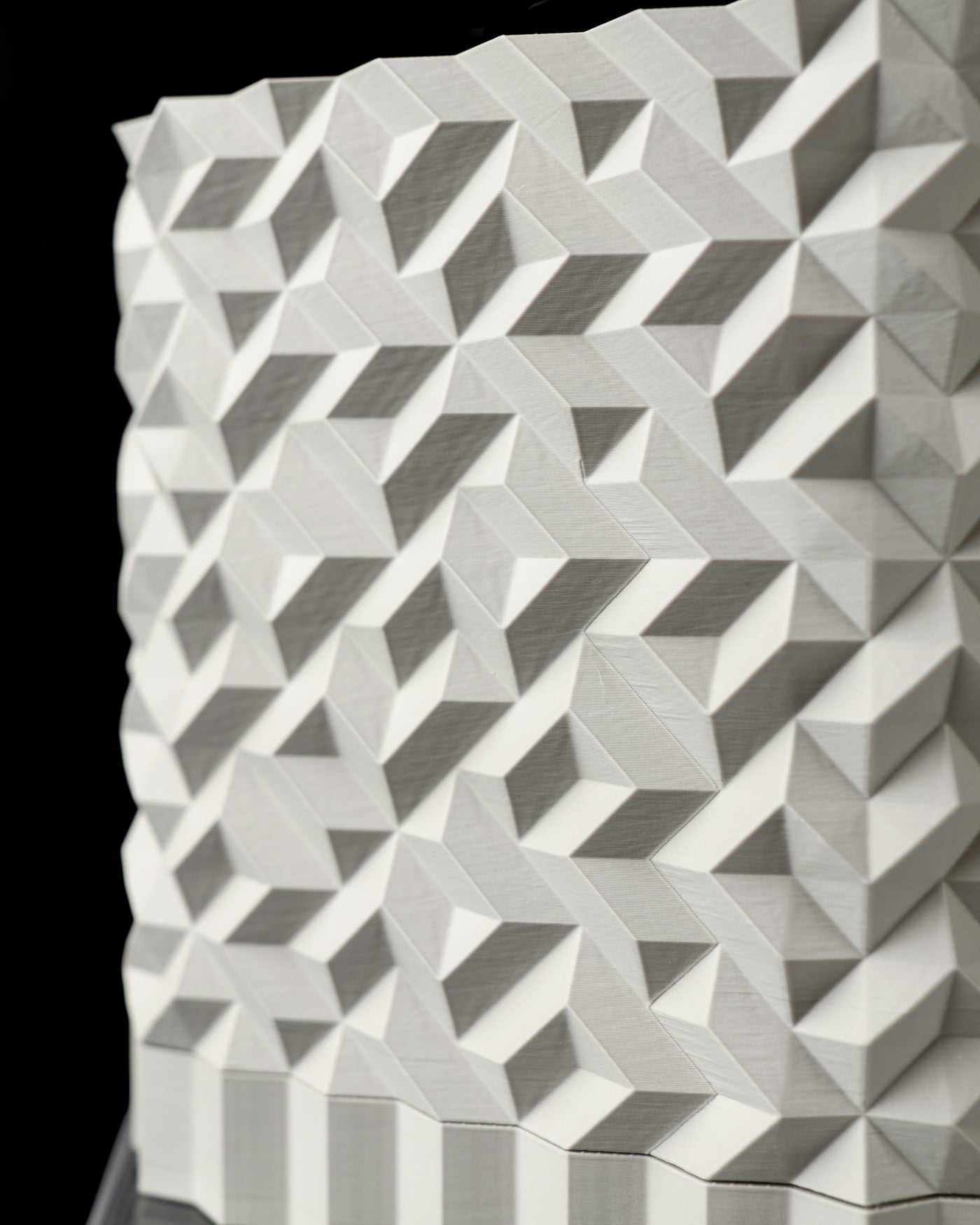 Close-up of Cobble II angular faceted texture