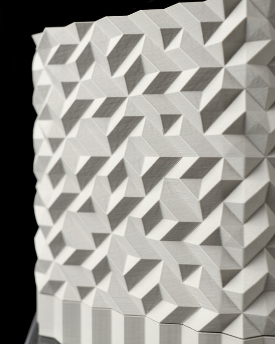 Close-up of Cobble II angular faceted texture