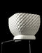 Connect rounded-square planter side view with diagonal dotted texture