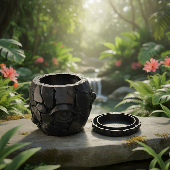 3D Printed "Cragma" Planter – Modern Sculptural Pot for Indoor Plants