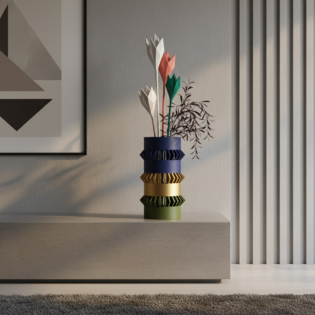 Curn botanical vase for flowers, product view 3