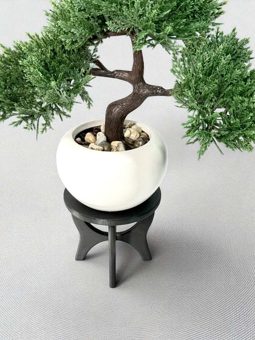 Pot Stand "CurveLift"  | Multiple Sizes & Colors | 3D Printed Flower Pot Riser for Indoor Planters