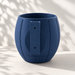 Rear view of the Duoro wall planter showing its matching mounting plate and two fixing holes.