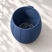 Close view of the Duoro planting cavity and open curved drainage slots with the water collector removed.