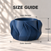 Fano size guide identifying the inner opening, overall outer width, and height.