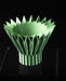 Top angled view of Florix planter showing round planting opening and petal crown