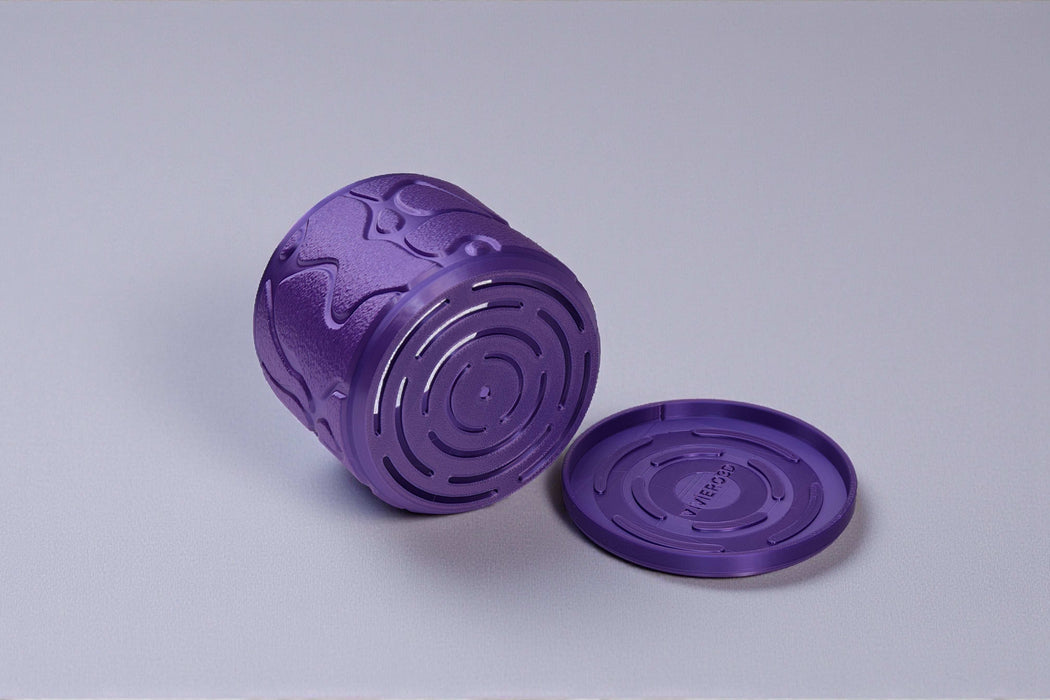 3D Printed Planter Pot "Flow" with Saucer – Unique Decorative Plant Pot for Succulents and Houseplants