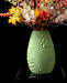 Gato textured vase styled with dried flowers