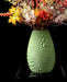 Gato textured vase styled with dried flowers
