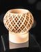 Halo sculptural lattice planter alternate front view