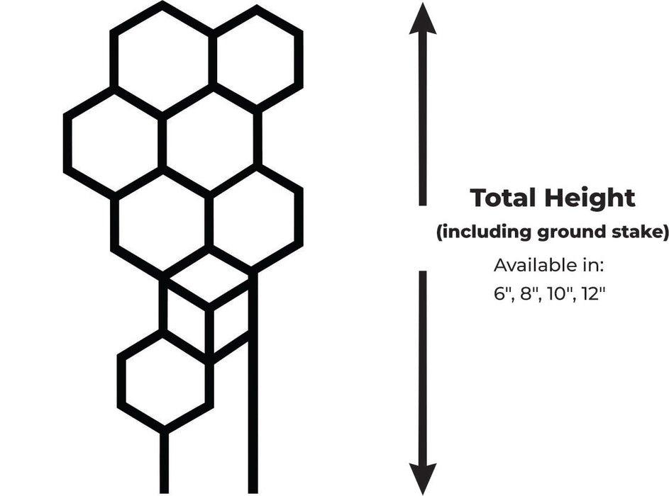 Modern Plant Support Stake "Cluster"