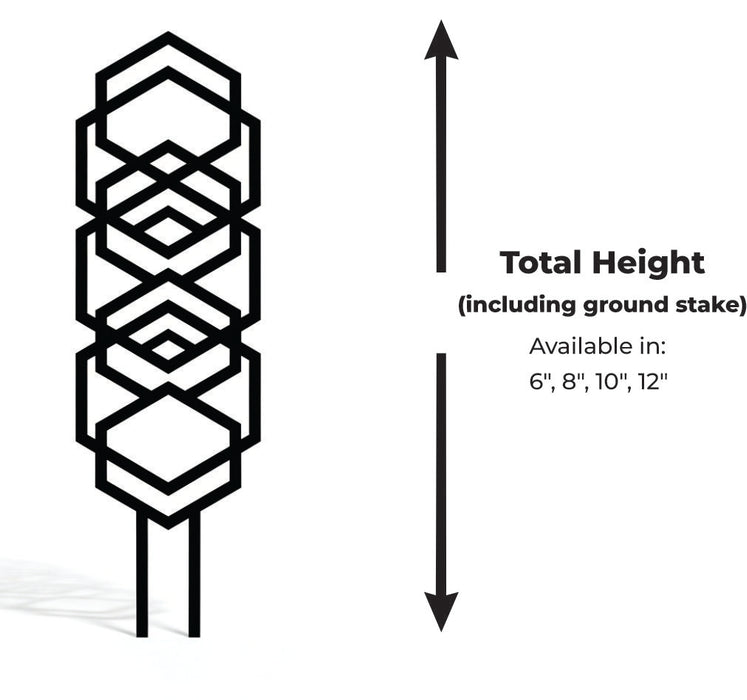 Plant Trellis "Vertex" – Geometric Climbing Plant Support