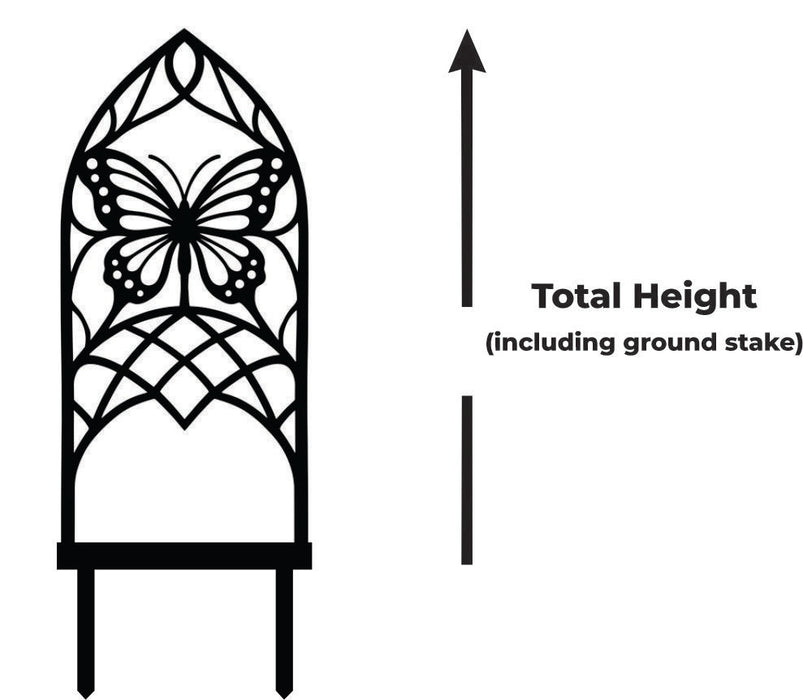 Butterfly Plant Trellis, Decorative Plant Support "Liora"