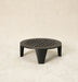 “Grid Base” round plant pot stand side view
