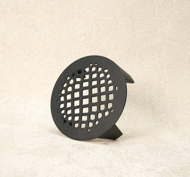 “Grid Base” low plant riser for indoor planters