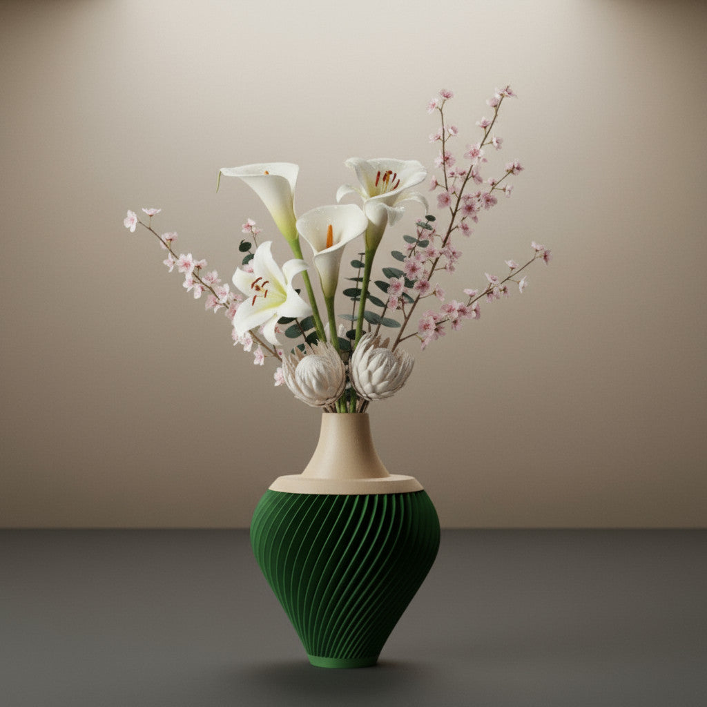 Kumo short wide vase for flowers, product view 12