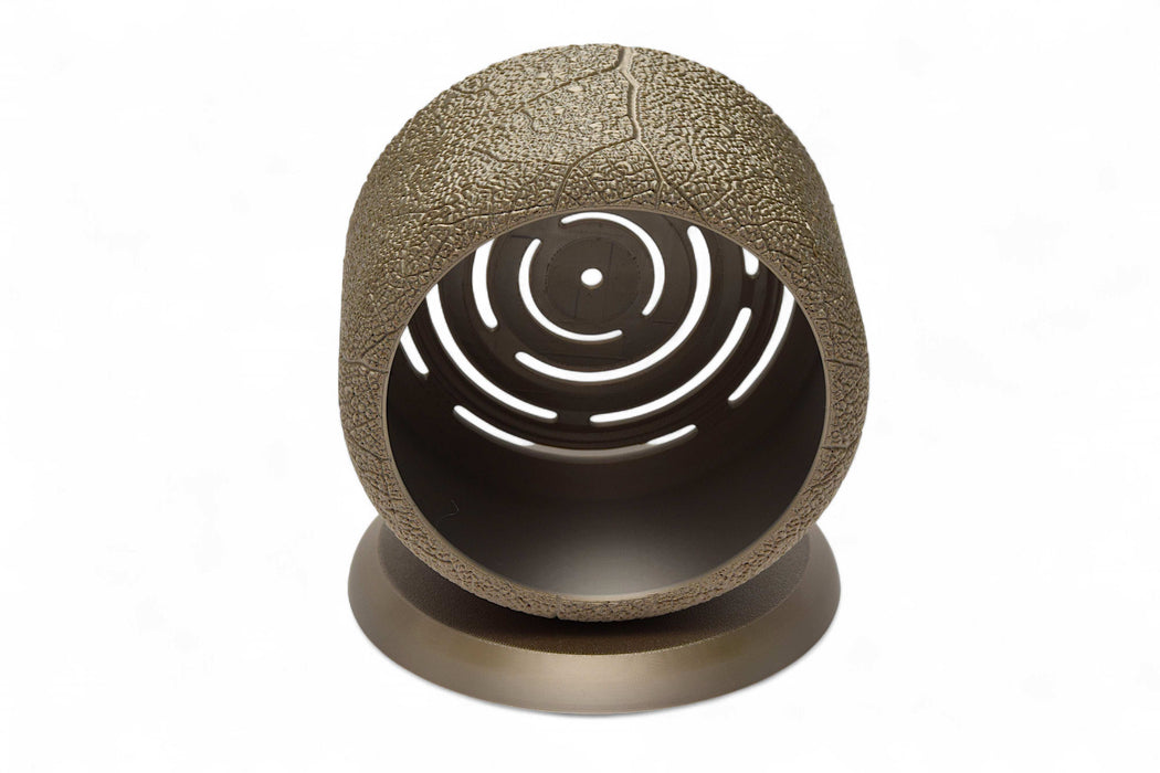 "Leaf Vein" Planter Pot with Drainage | Modern Textured Plant Pot | 3D Printed Succulent Pot Gift & Unique Home Decor