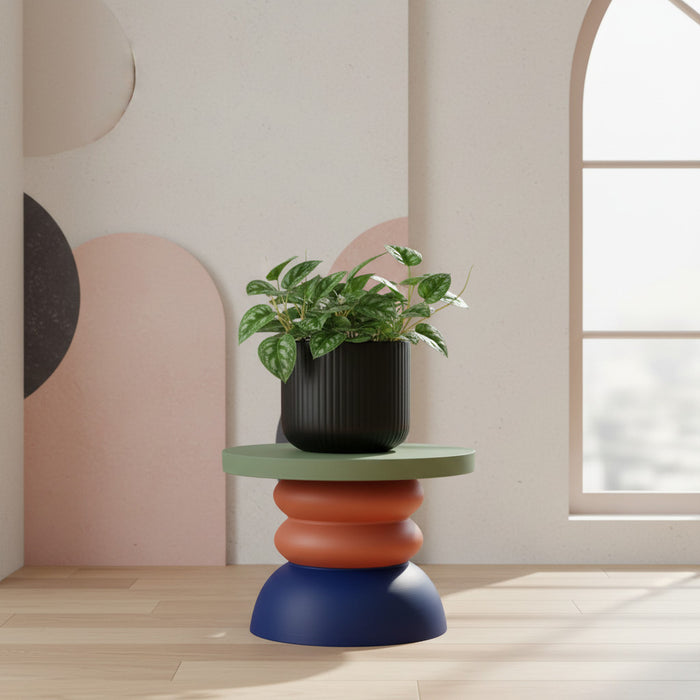 3D Printed Plant Stand “Moro” | Modern Pedestal Planter Stand | Sculptural Home Decor by Viviero3D