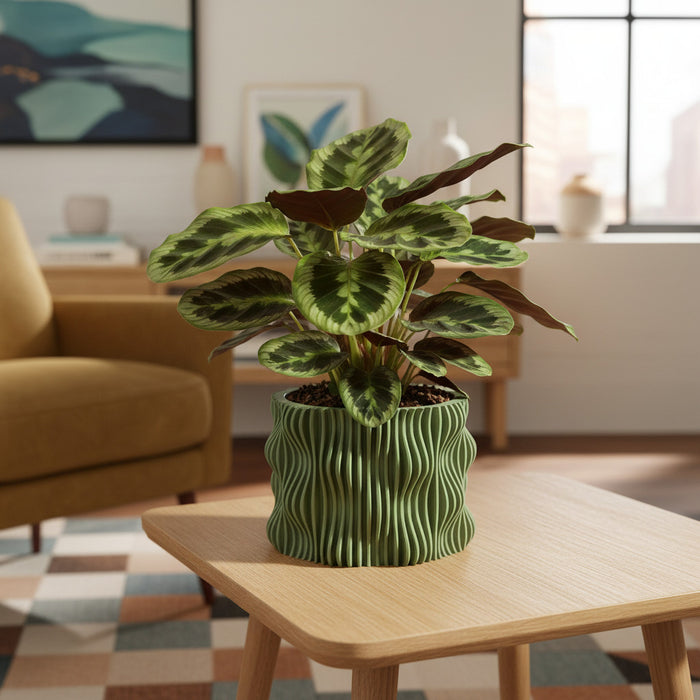 Planter Pot "Muxel" eco-friendly, drainage |  color & size options