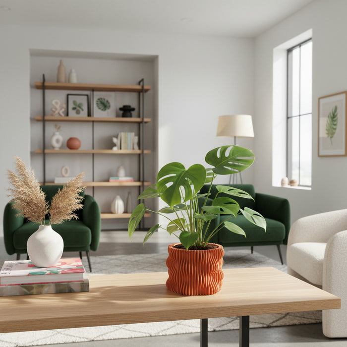 Planter Pot "Muxel" eco-friendly, drainage |  color & size options