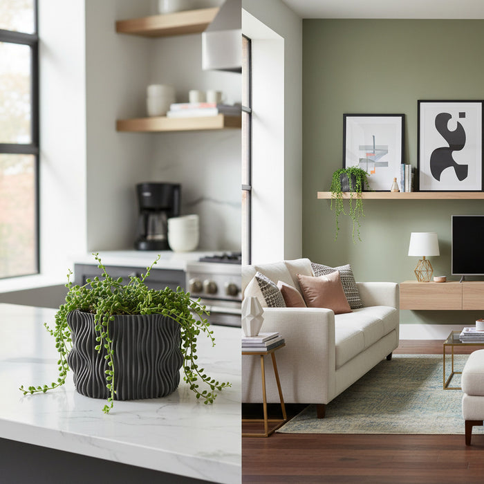 Planter Pot "Muxel" eco-friendly, drainage |  color & size options