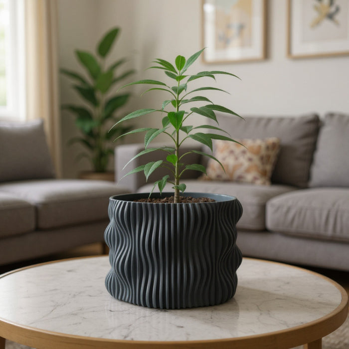Planter Pot "Muxel" eco-friendly, drainage |  color & size options