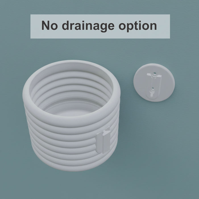 Wall Planter "Rilo" | Wall Mounted Plant Pot with Drainage Option