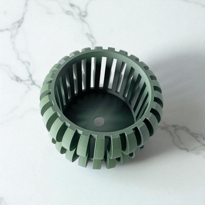 Orchid  Pot "Oli" eco-friendly, drainage |  color & size options