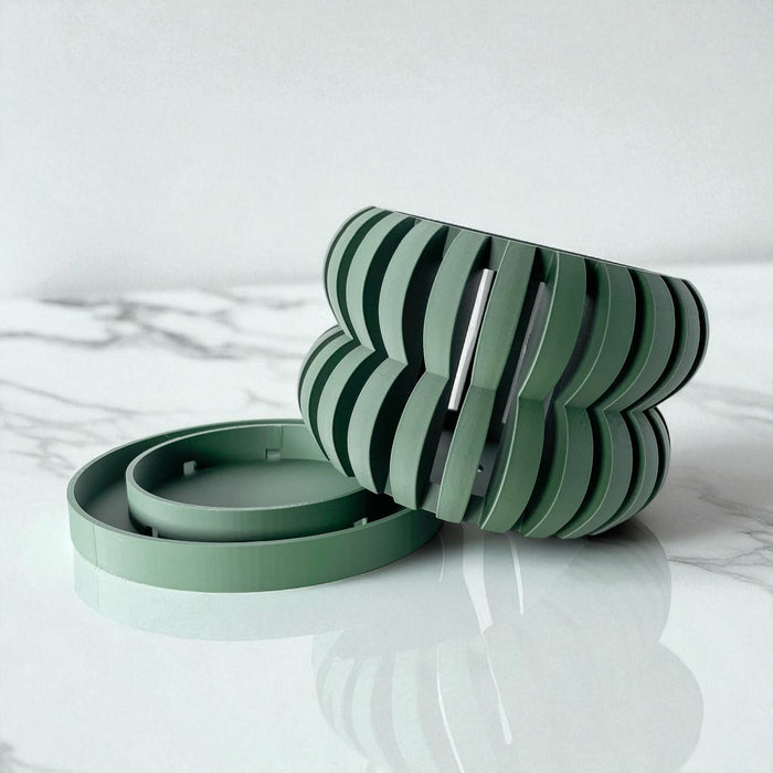 Orchid  Pot "Oli" eco-friendly, drainage |  color & size options