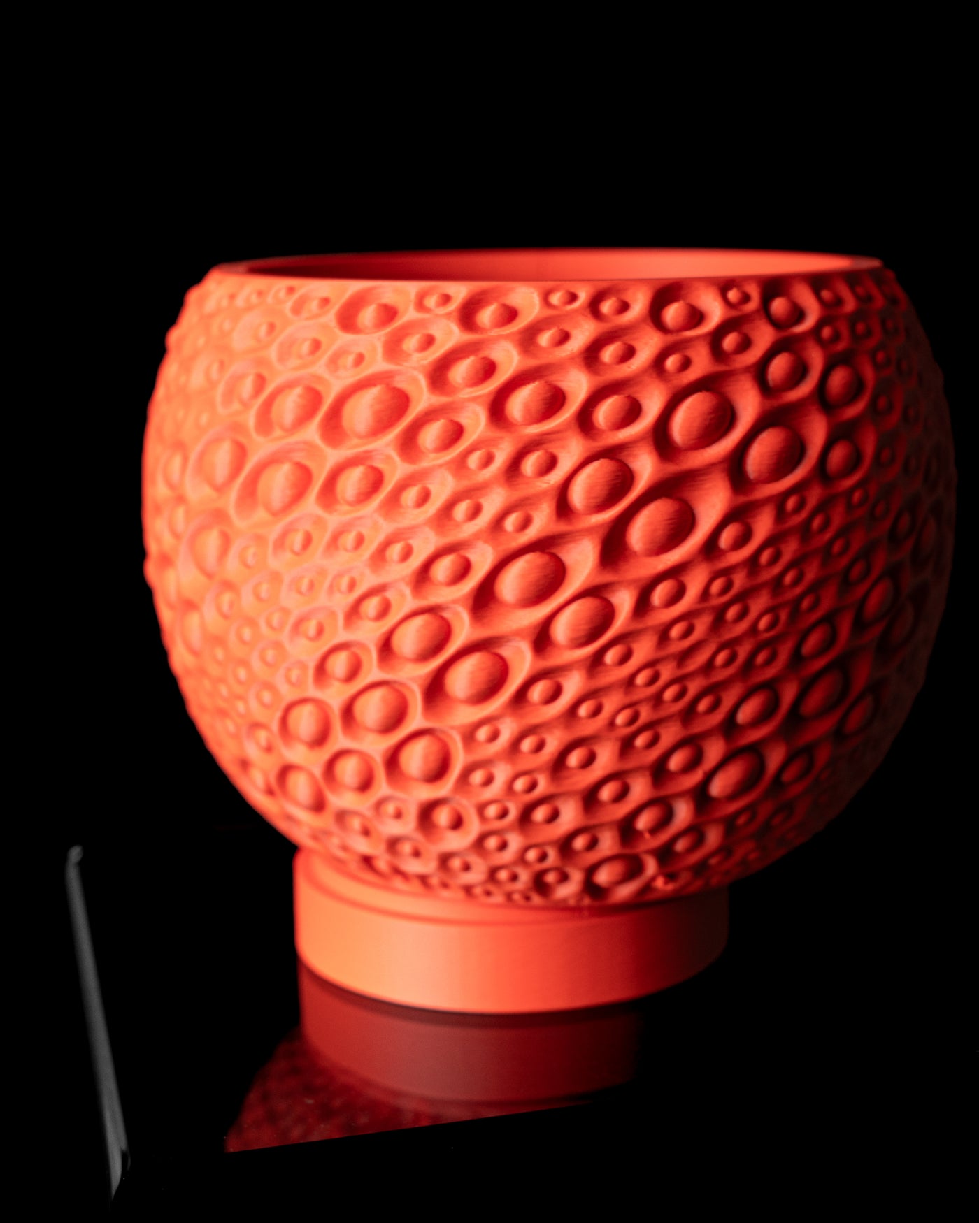 Pearl organic texture indoor planter, product view 4